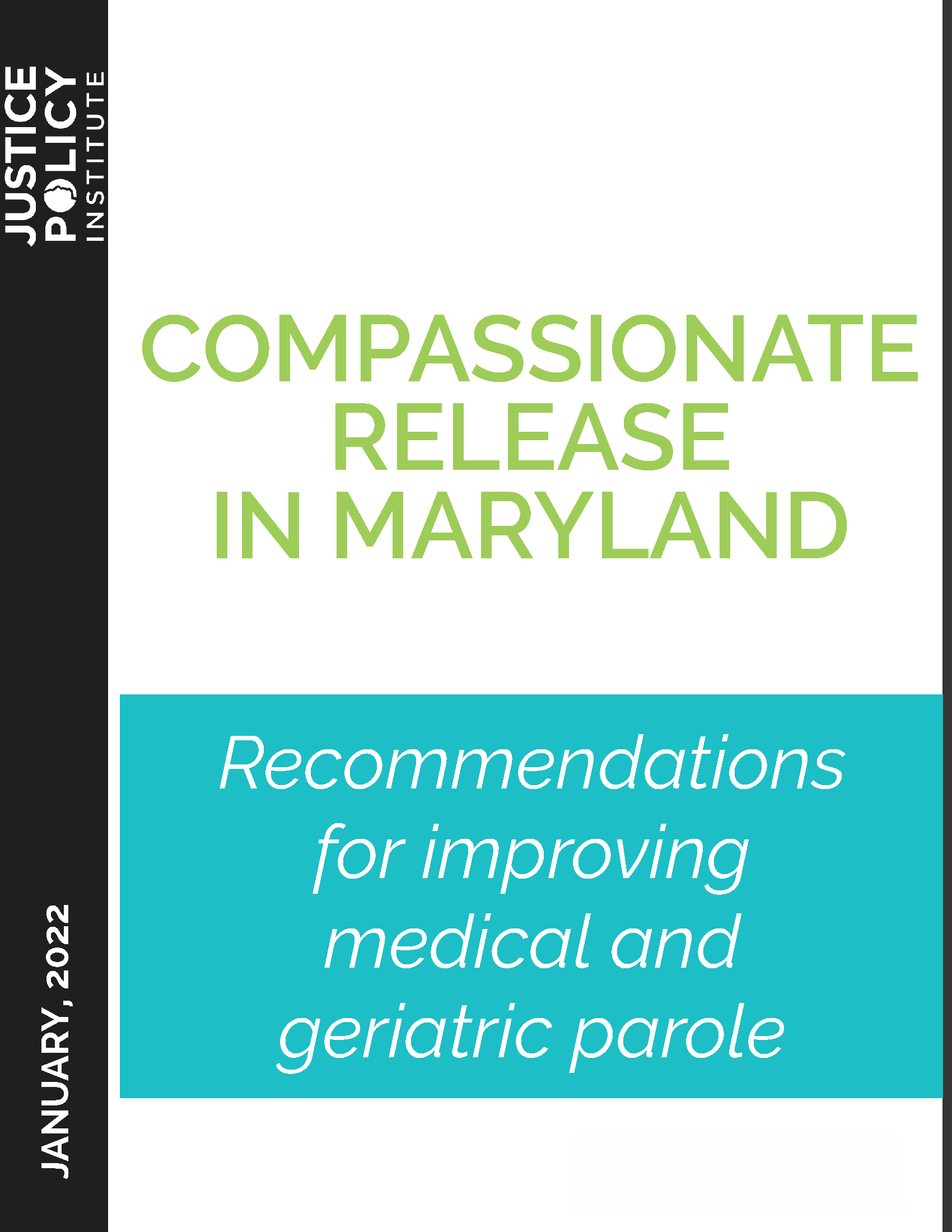 Compassionate Release in Maryland Medical and Geriatric Parole